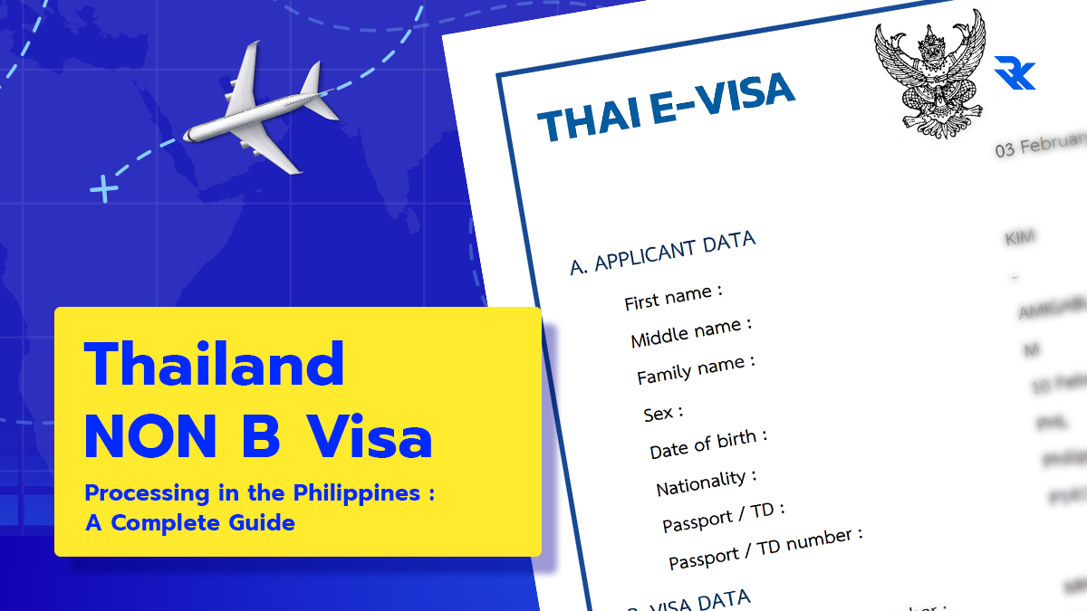 Thailand NON B Visa Processing in the Philippines A Complete Guide