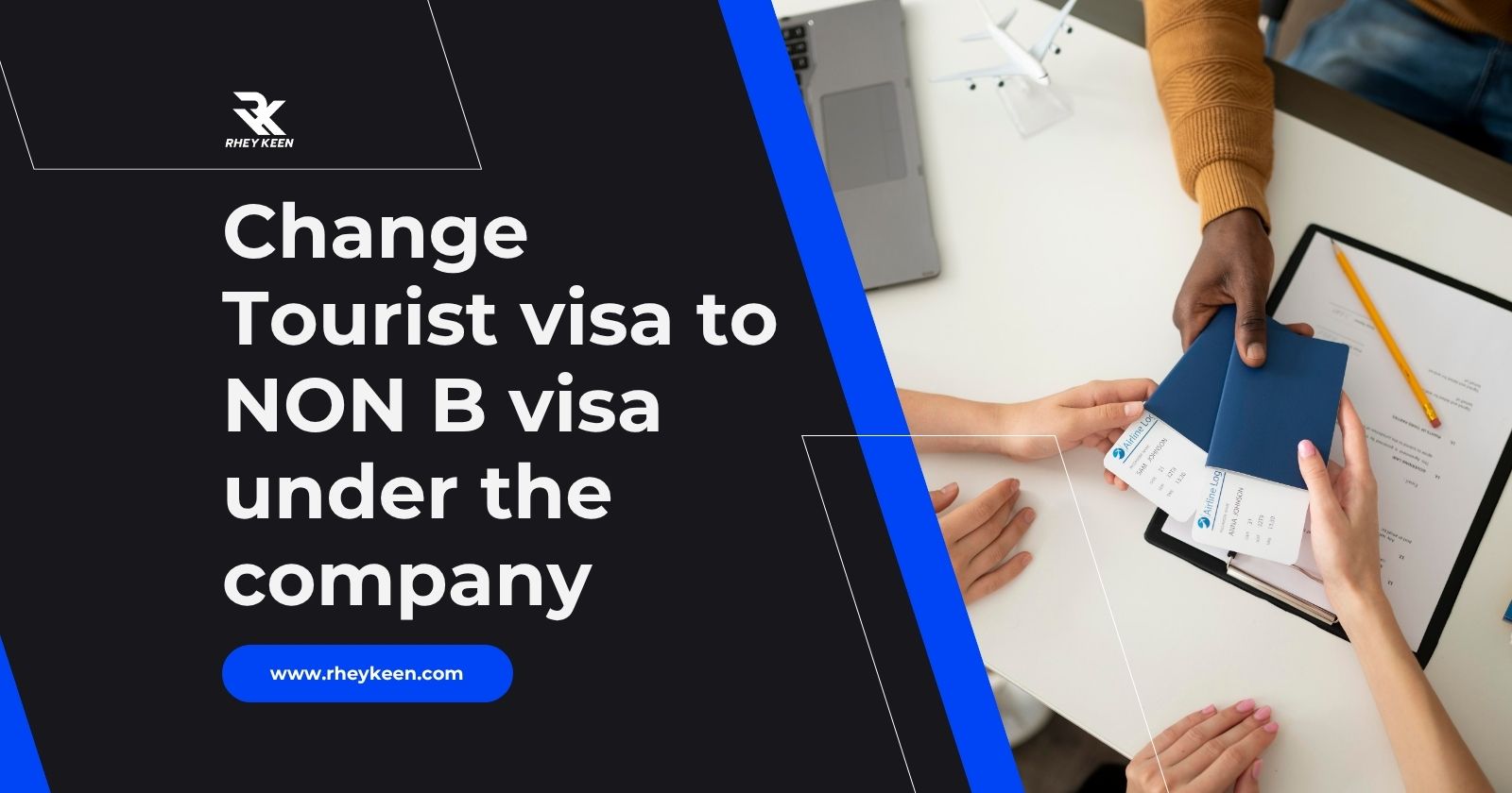 Change Tourist visa to NON B visa under the company